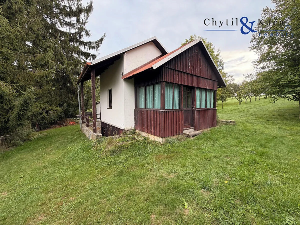 Prodej chaty 40 m², pozemek 1863 m²